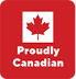 Proudly canadian logo