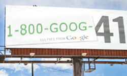 Stop Using 411 & Start Using 1-800-GOOG-411!