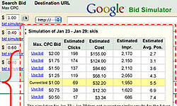 Google AdWords Test Launches Bid Simulator