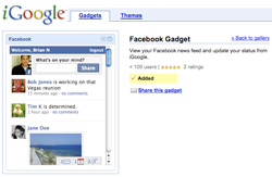 Google Adds Social Marketing Widgets to iGoogle