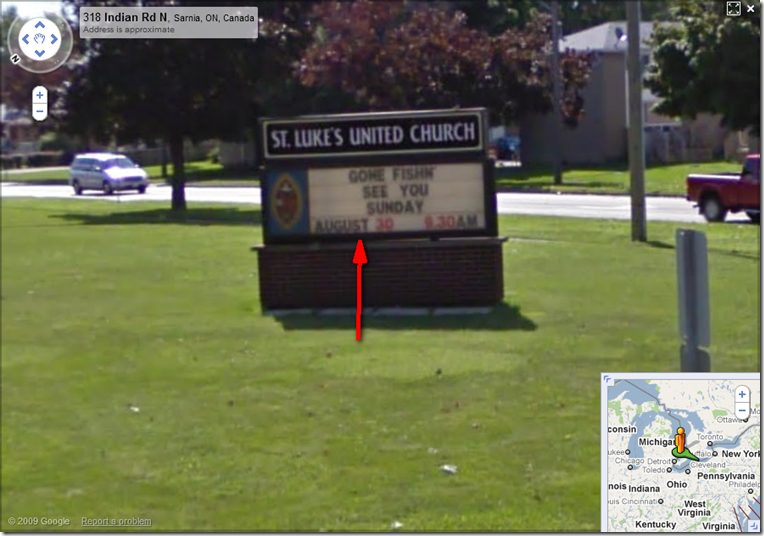 Google Street View Canada