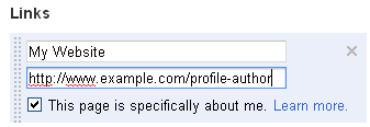 Google plus profile