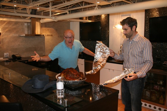 Unveiling our Thanksgiving Turkey!