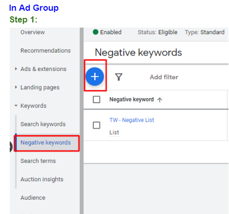 Effective Negative Keywords to Include in Your Google Ads Campaigns