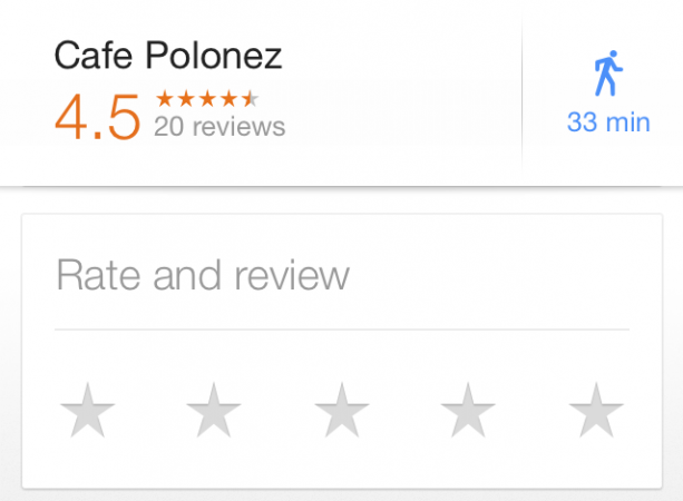 guide to get Google Reviews without a Google+ Account