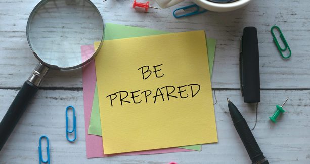 Be Prepared, Not Over Prepared