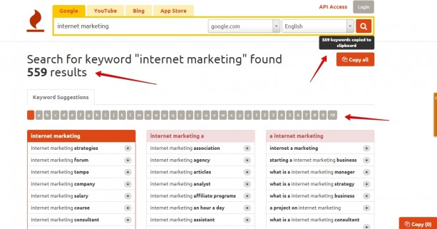 KeywordTool