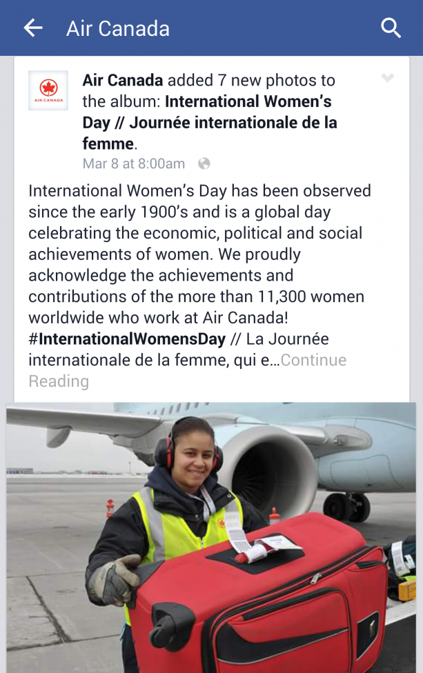 Air Canada Continue Reading