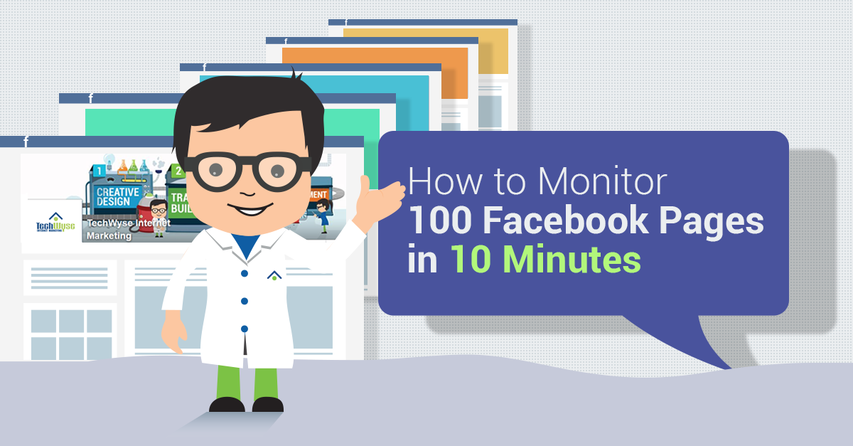 How To Monitor Facebook Pages
