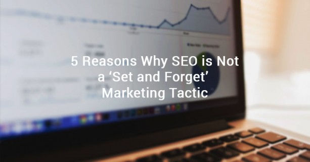 SEO set and forget tactic