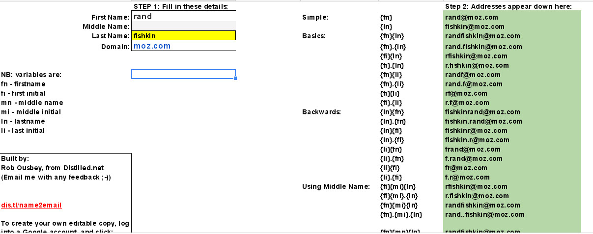 email permutator