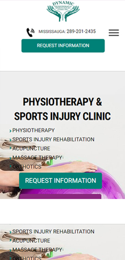 Dynamic Physiotherapy & Sports Injury Clinic Inc Mobile
