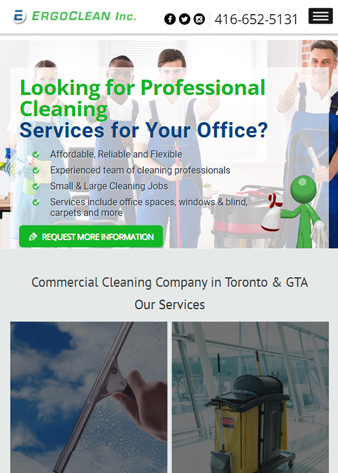 Ergo Cleaning Inc ipad