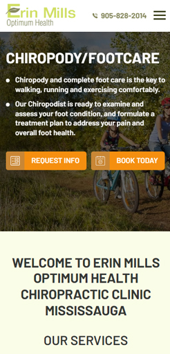 Erin Mills Optimum Health Mobile