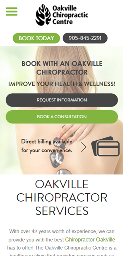 Oakville Chiropractic Mobile