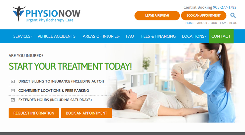 Physio Now Erin Mills Physiotherapy Clinic Desktop