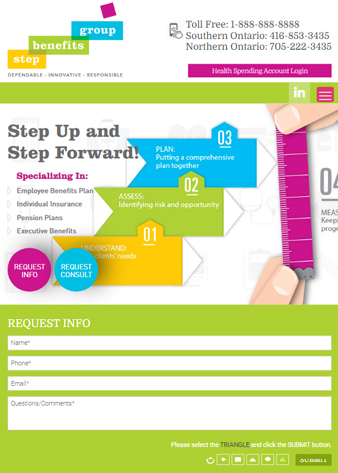 Step Benefits Group Tab