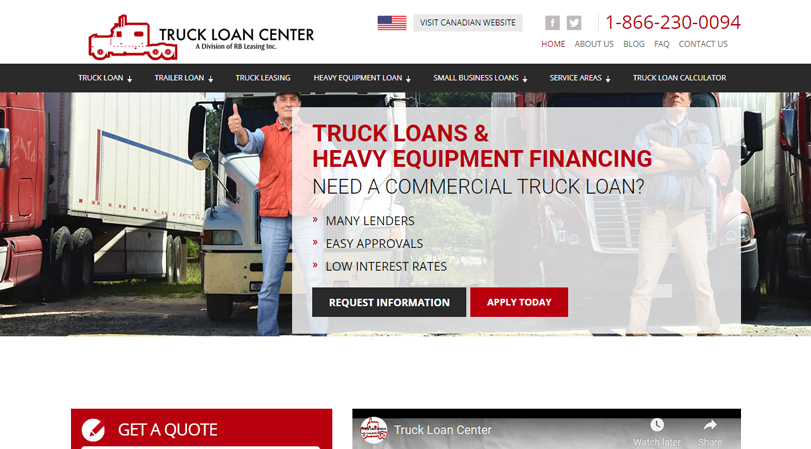 truck loan center desktop