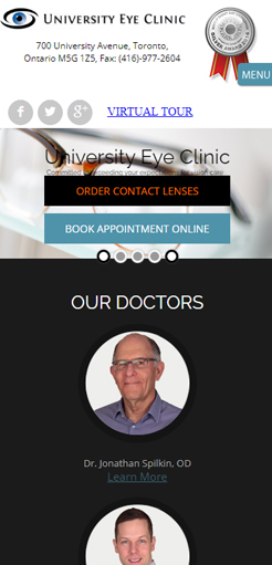 University Eye Clinic Mobile