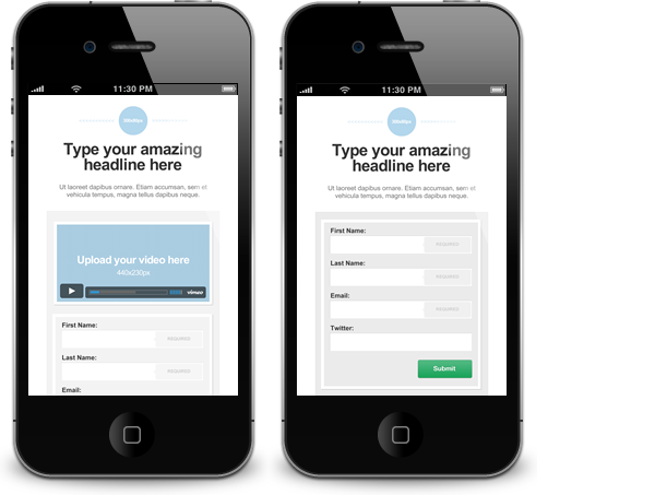 Establishing The Landing Page