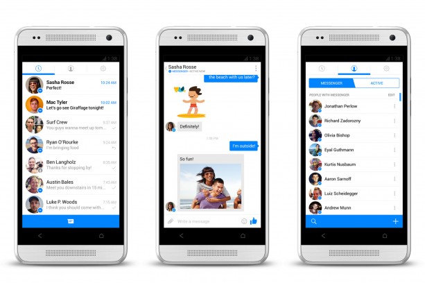 Facebook Messenger UI Update