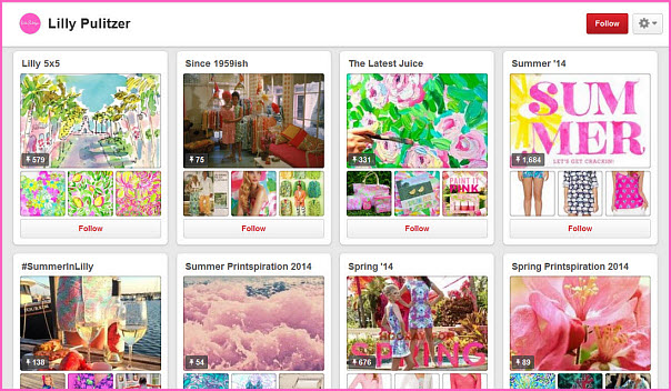 screenshot of Lilly campaign
