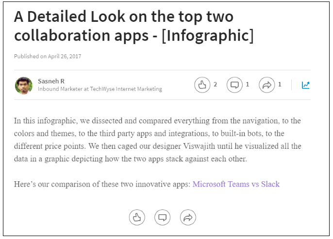 A Detailed Look on the top two collaboration apps