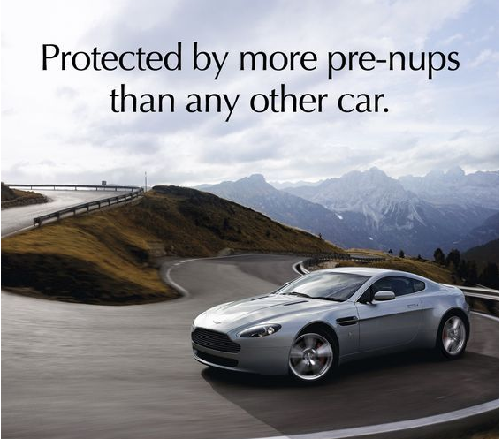 Aston martin banner Ad