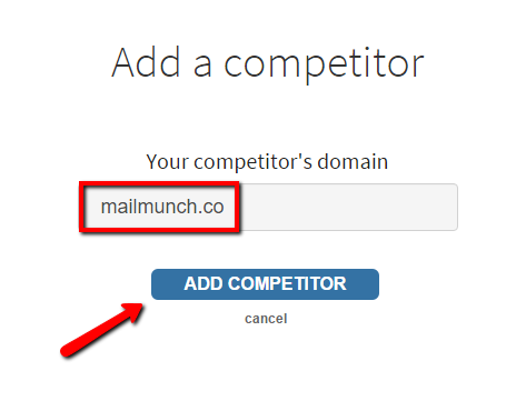 add a competitor-mailmunch