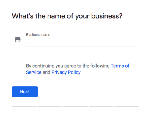 Adding business name to google map