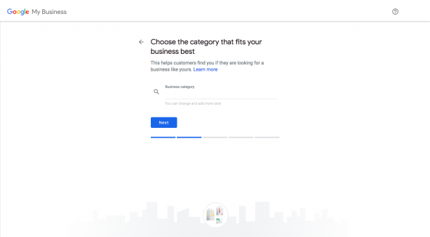 Choosing a category for google business profile