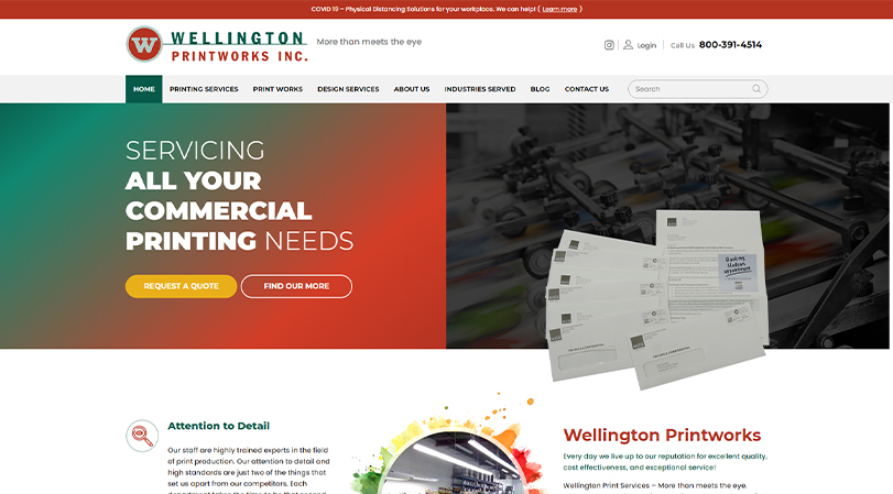 Wellington Printworks Desktop
