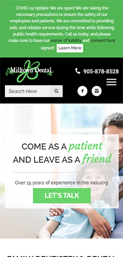 Milltown Dental Mobile