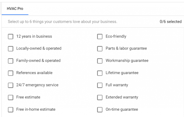 Local Ads - Business Bio setup