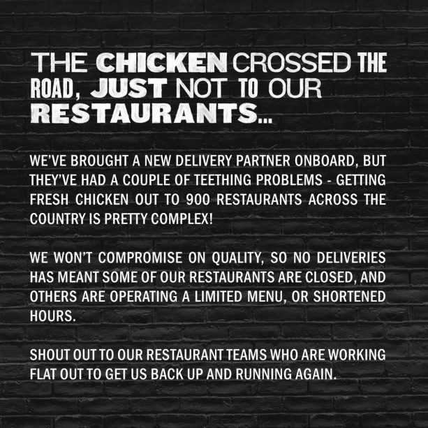 KFC- No Chicken campaign 