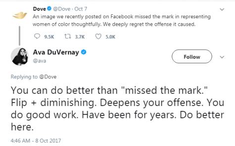 Dove campaign - Twitter reaction