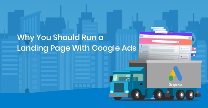 Landing page and Google Ads