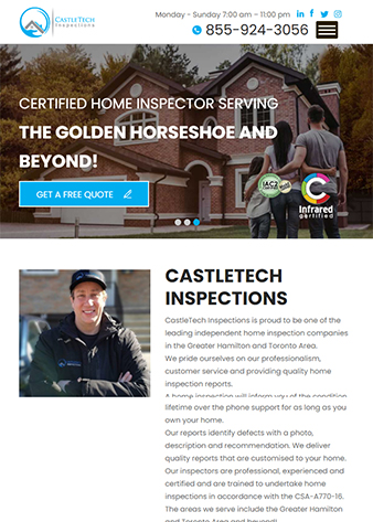 CastleTech Inspections Tab