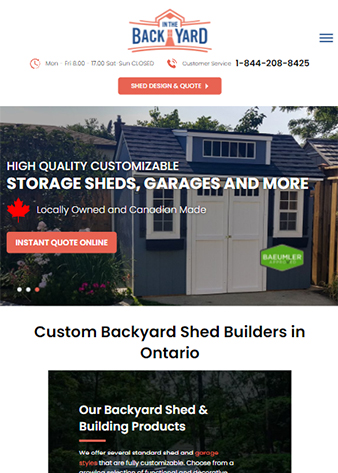 In The Back Yard ipad