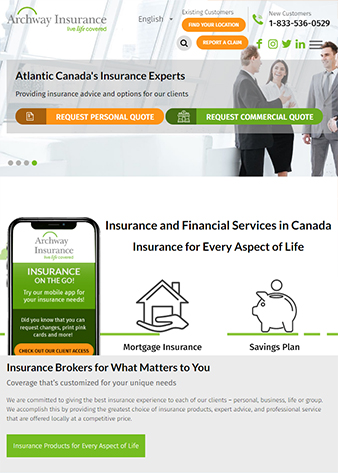 Archway Insurance Tab