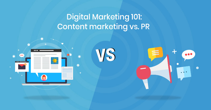 Content marketing VS PR
