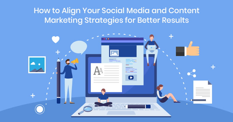 Social media and content marketing