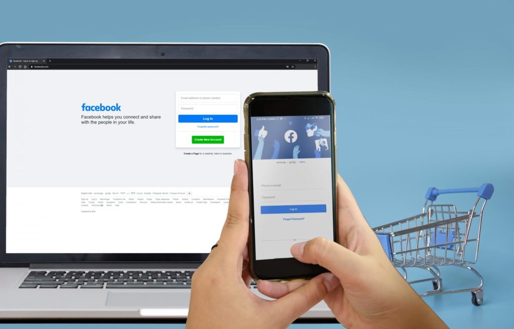 Product catelogue feature in Facebook Shops