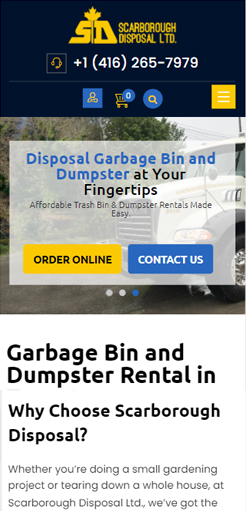 Scarborough Disposal Mobile