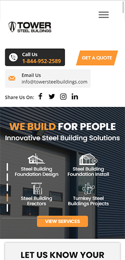 Tower Steel Buildings Mobile