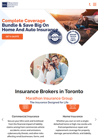 Marathon Insurance Tab