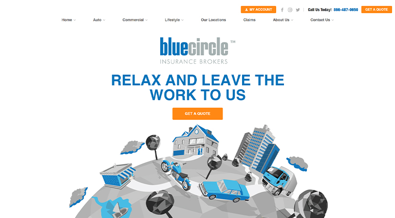 BlueCircle Insurance Brokers Desktop