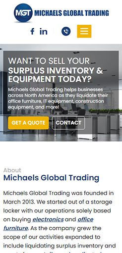 Michaels Global Trading Mobile