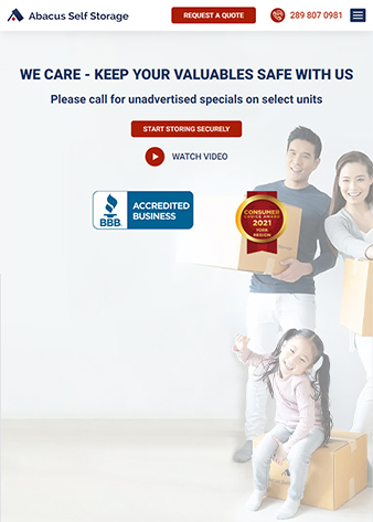 Abacus Self Storage Tab