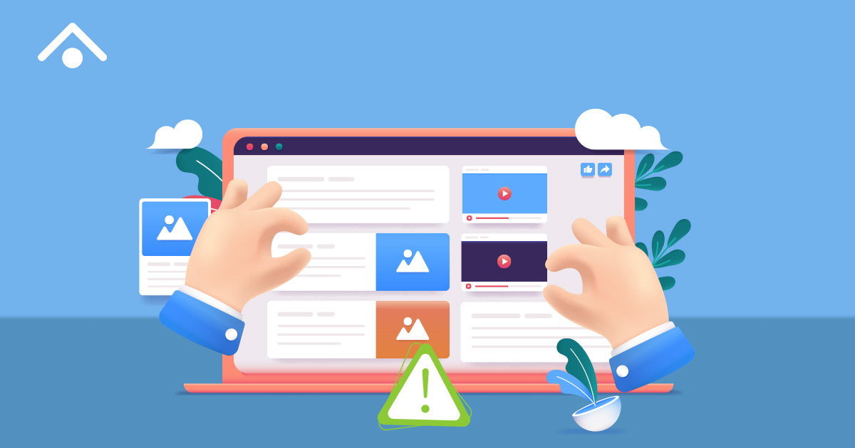 Digital content mistakes